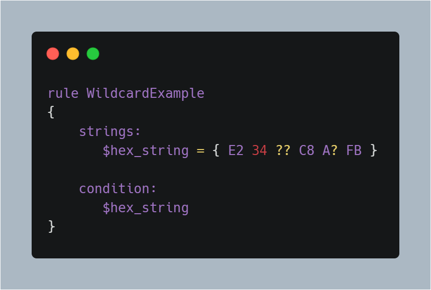 Strings/Conditions Section