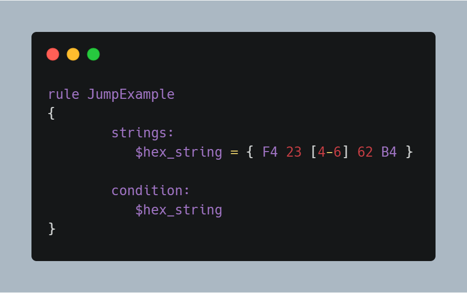 Strings/Conditions Section